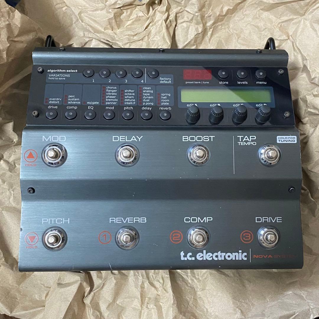 【5月中旬まで】tc electronic NOVA SYSTEM 箱無し