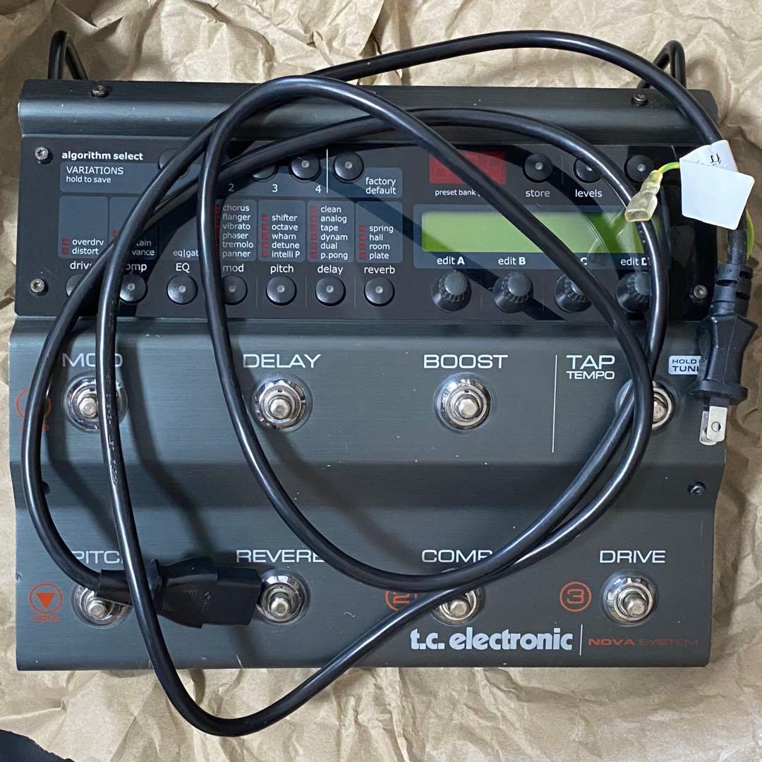 【5月中旬まで】tc electronic NOVA SYSTEM 箱無し