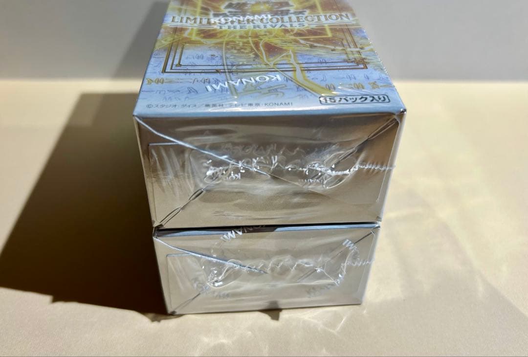 遊戯王 リミテッドオーバーコレクションライバルズ　シュリンク付き2box