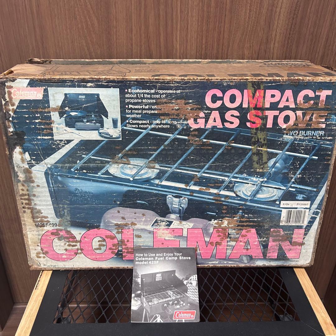 整備済み‼️☆Coleman コンパクトツーバーナー 425F☆コールマン