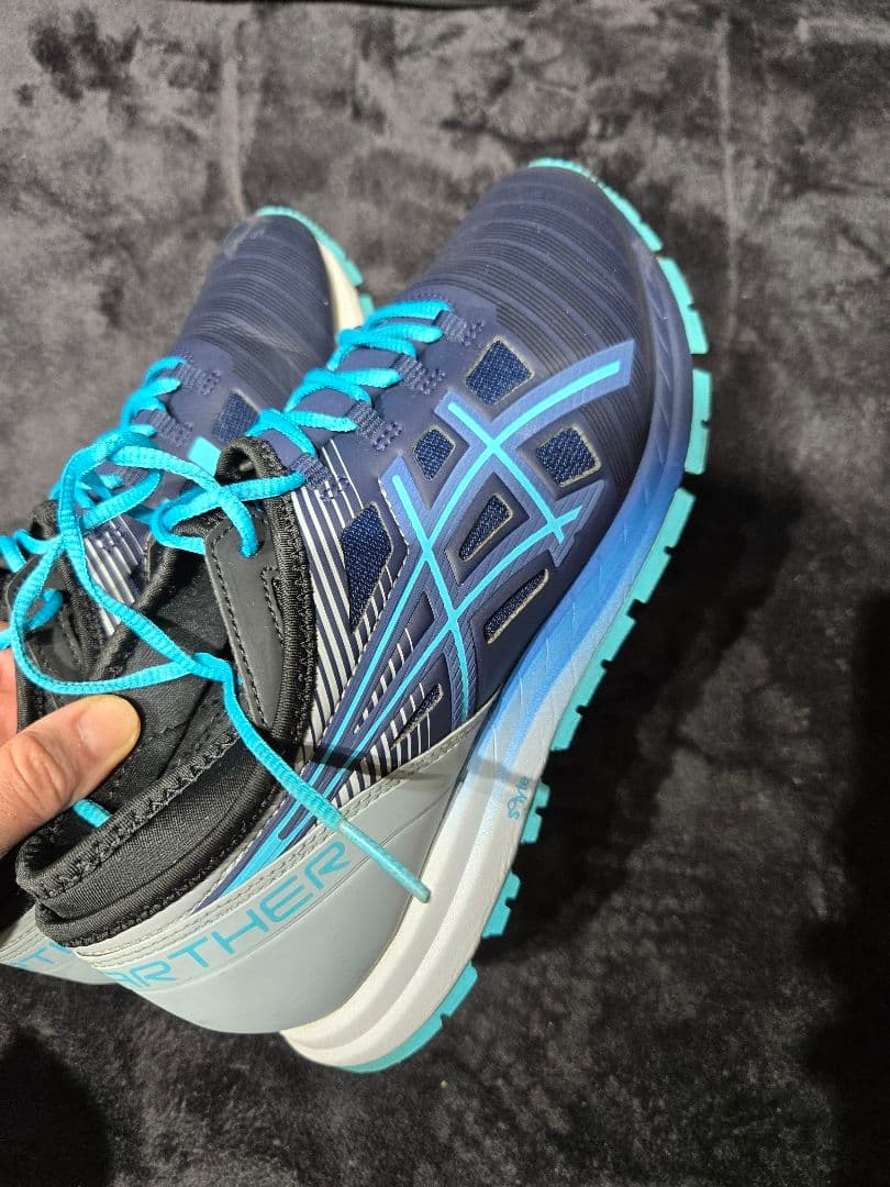ASICS スノーターサー　 ネイビー/ターコイズ
