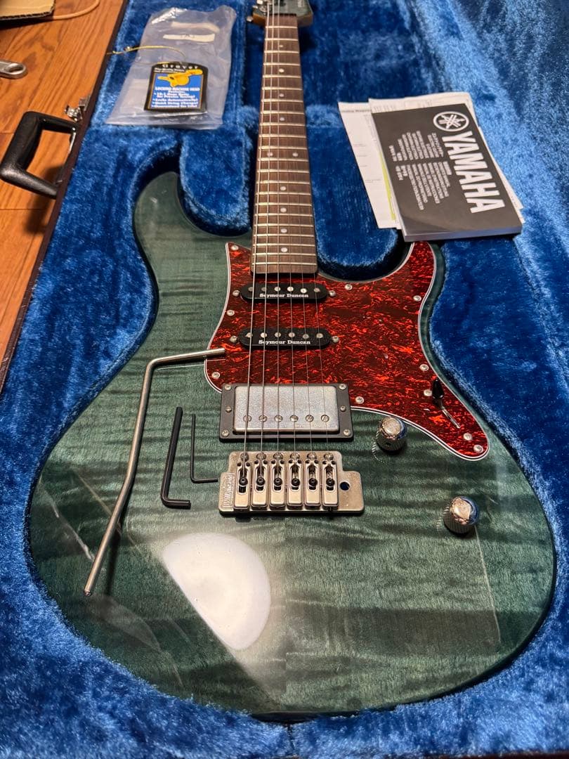 YAMAHA Pacifica PAC612VIIFM IDB ハードケース付