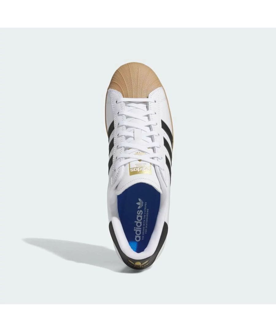 スケートボード adidas SUPERSTAR ADV_WHT/GUM