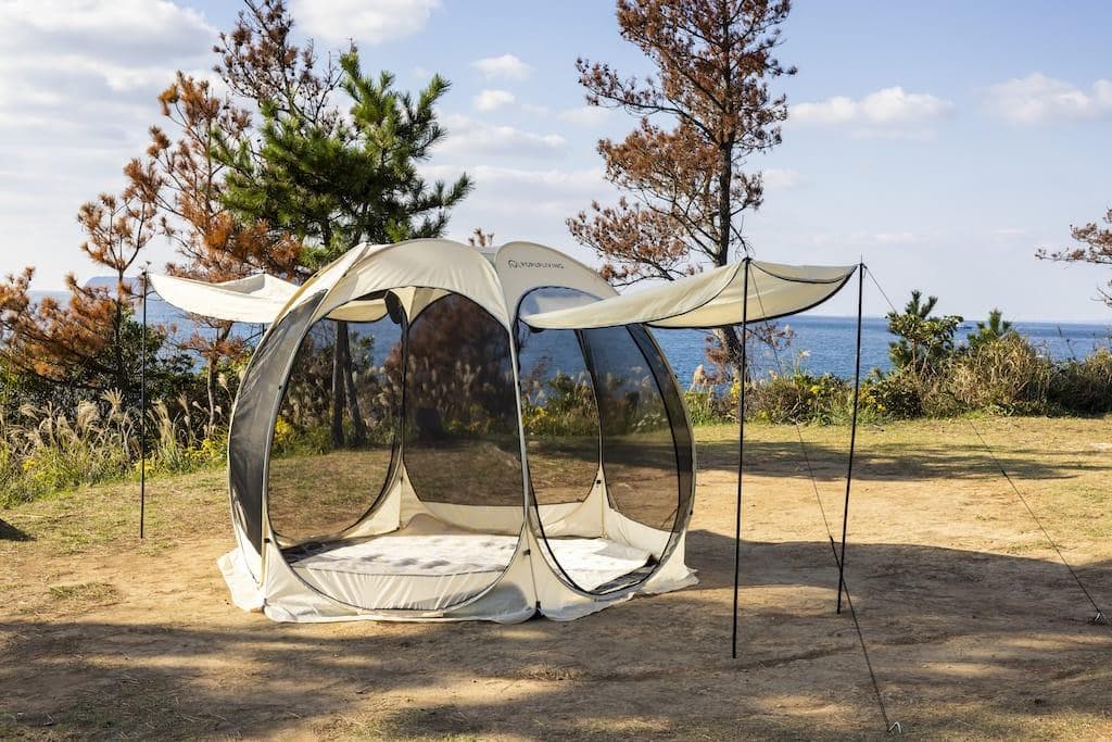 POPUPLIVING アウトドア用テント