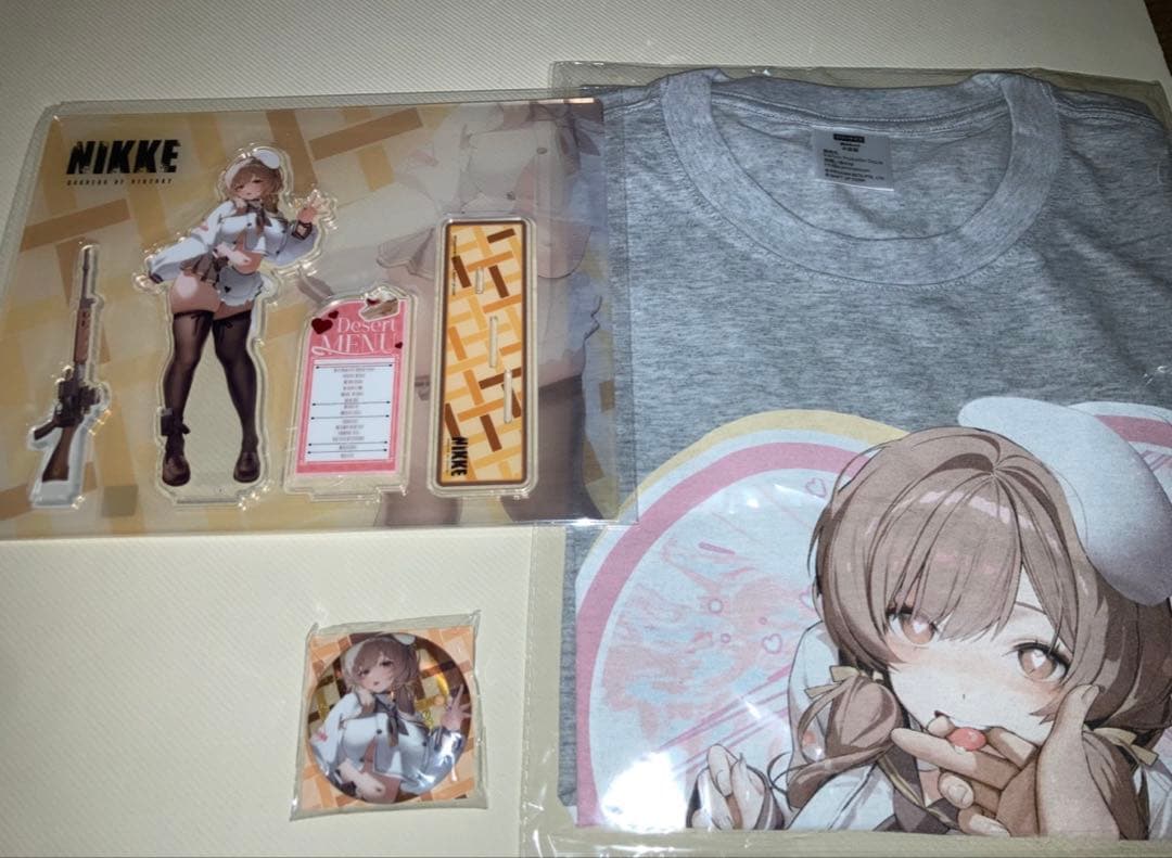 【新品未開封】NIKKE C106 コミケ ブレッディ 3点 Tシャツ アクスタ