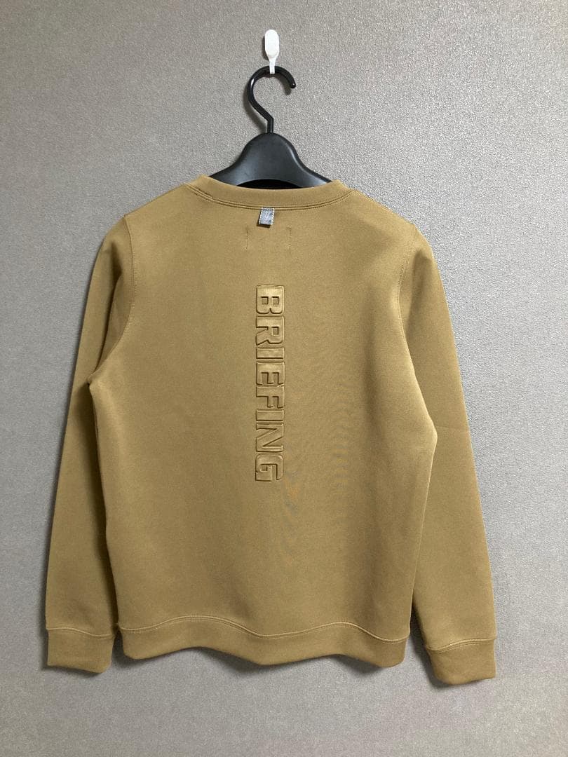 新品 BRIEFING GOLF 3D LOGO CREW NECK スウェット