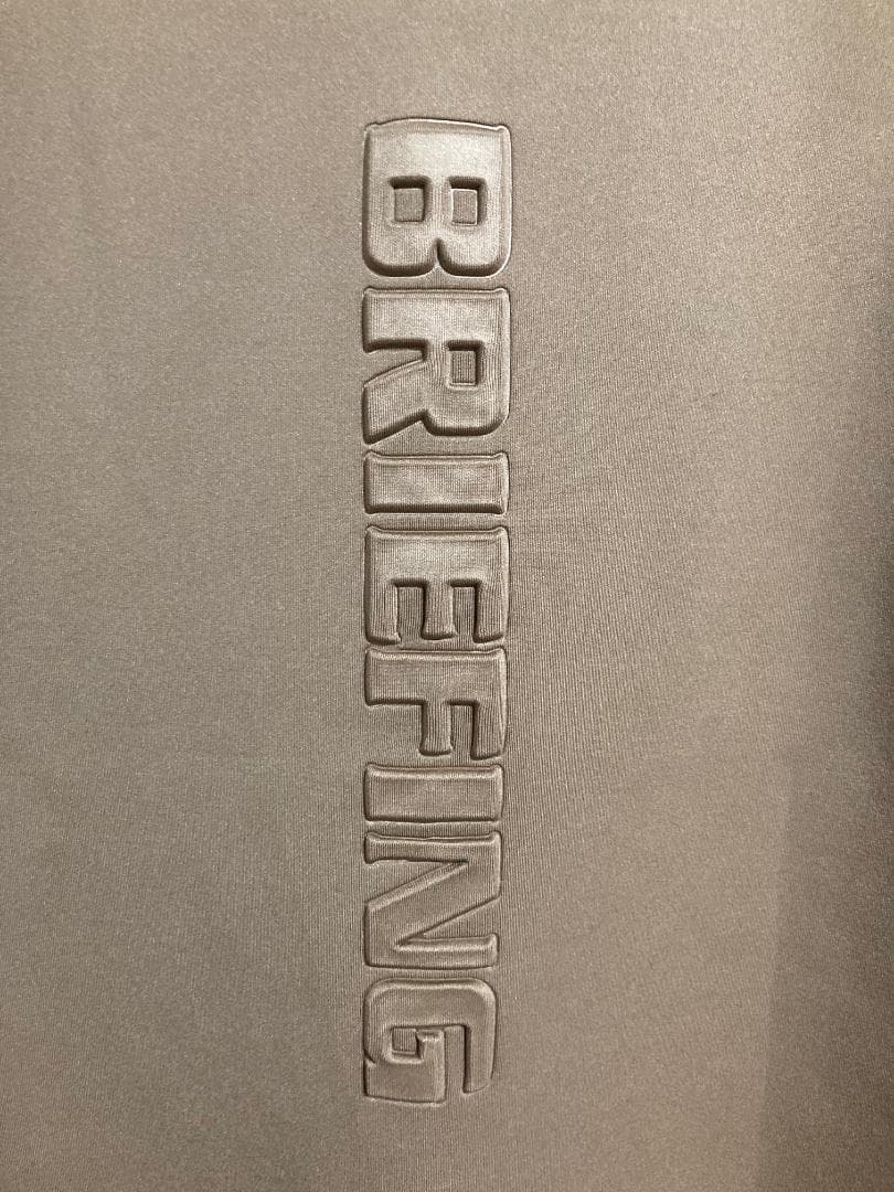 新品 BRIEFING GOLF 3D LOGO CREW NECK スウェット