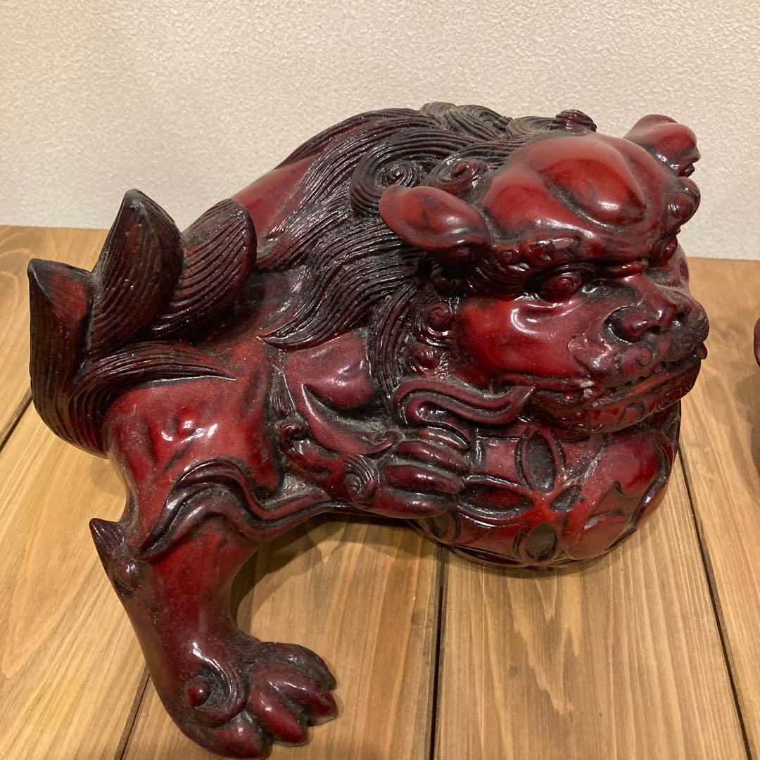 シーサー　狛犬 縁起物 置物 魔除け