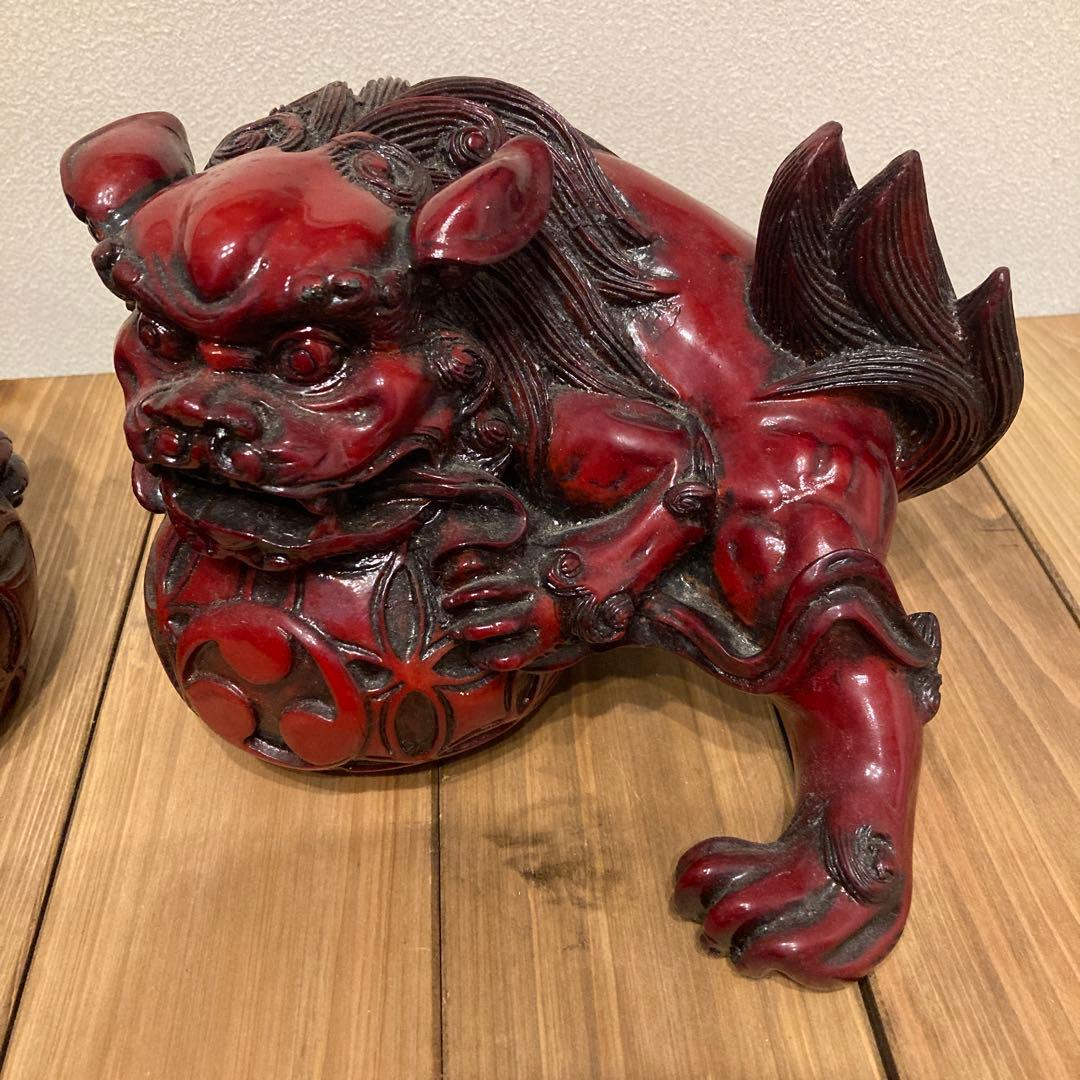 シーサー　狛犬 縁起物 置物 魔除け