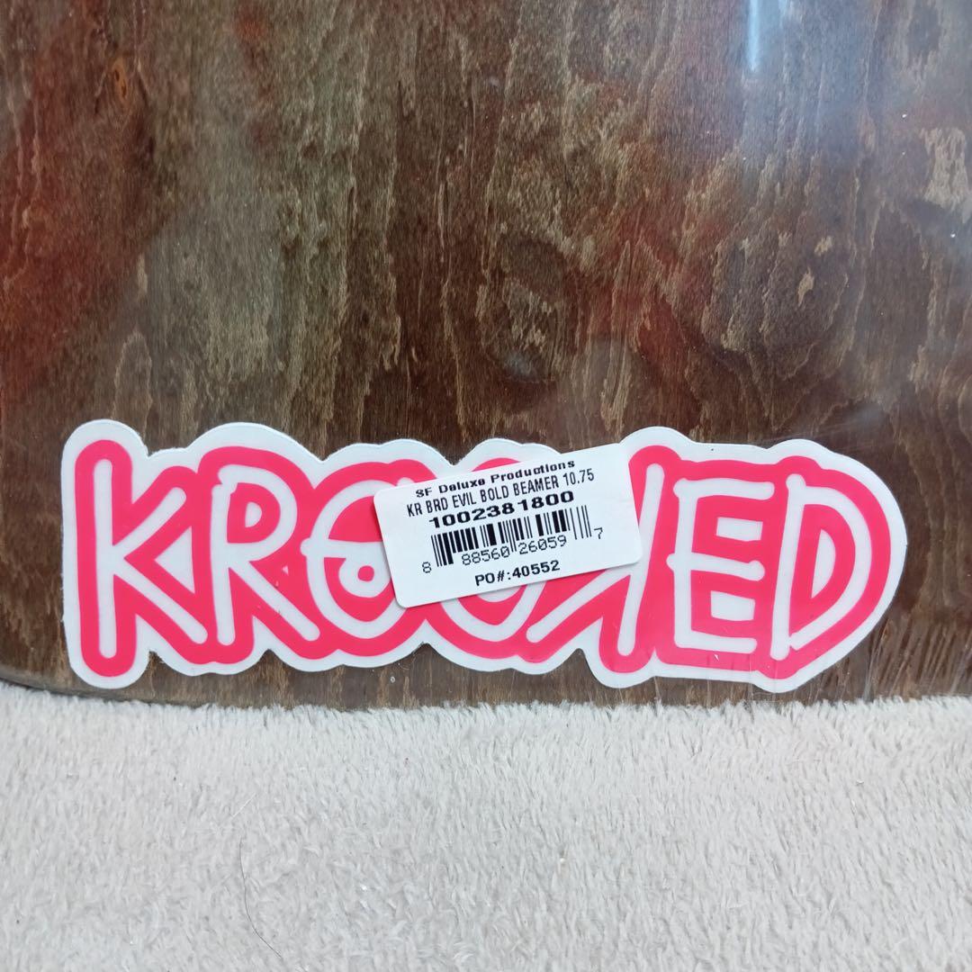 KROOKED EVIL BOLD BEAMER DECK マークゴンザレス