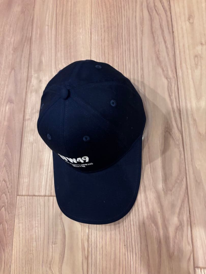 TFW49 EMBROIDERY 6PANEL CAP ネイビー　M
