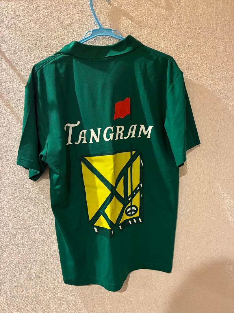 TANGRAM タングラム　ポロシャツ　Ｌサイズ　マスターズ柄