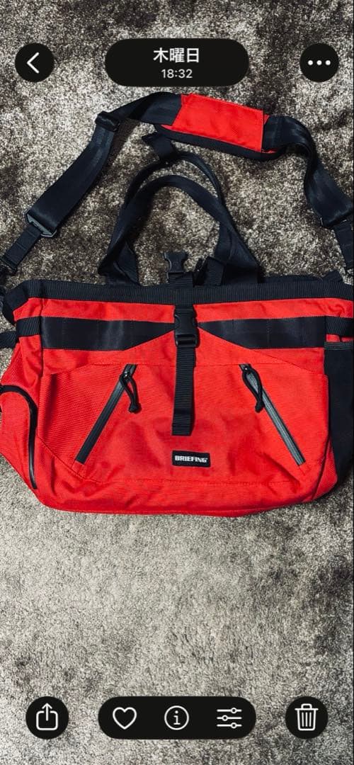 お値下げしました【日本正規品】 ブリーフィング ゴルフ 2WAY トートバッグ