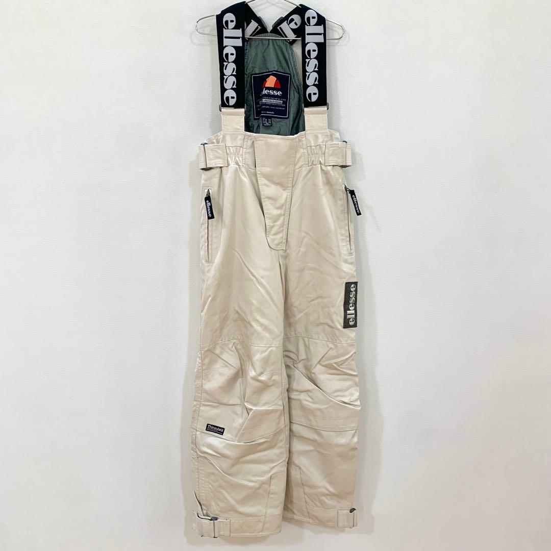 【ellesse】スキーウェア上下セット ネイビー×ホワイト 160cm