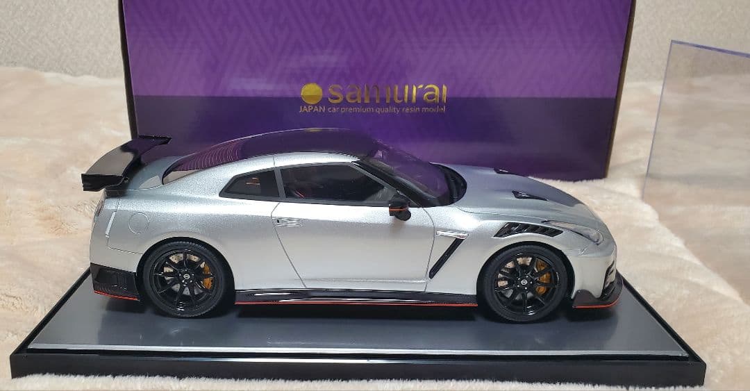 京商 サムライ 1/18 日産 GT-R NISMO 限定 700個 シルバー
