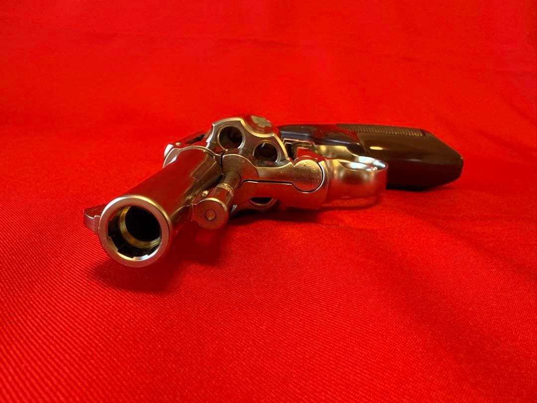 マルシン ★☆ 8mm ポリスリボルバー 3インチ SSB シルバー ABS