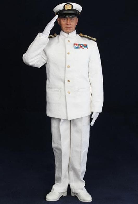 山本五十六（三船敏郎）連合艦隊指令長官（夏服） フィギュア