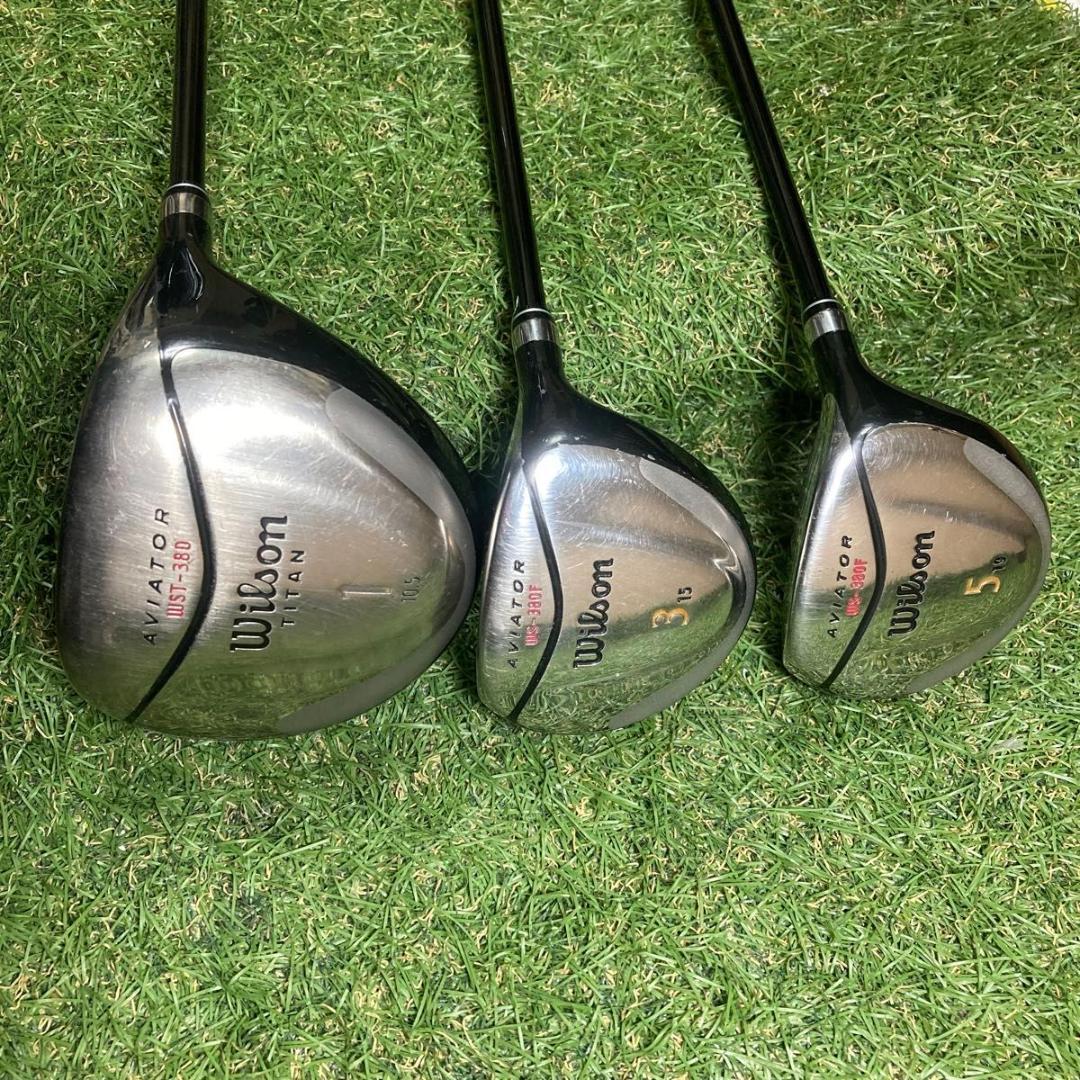 Wilson AVIATOR WS-381 ウィルソン　12点フルセット　ゴルフ