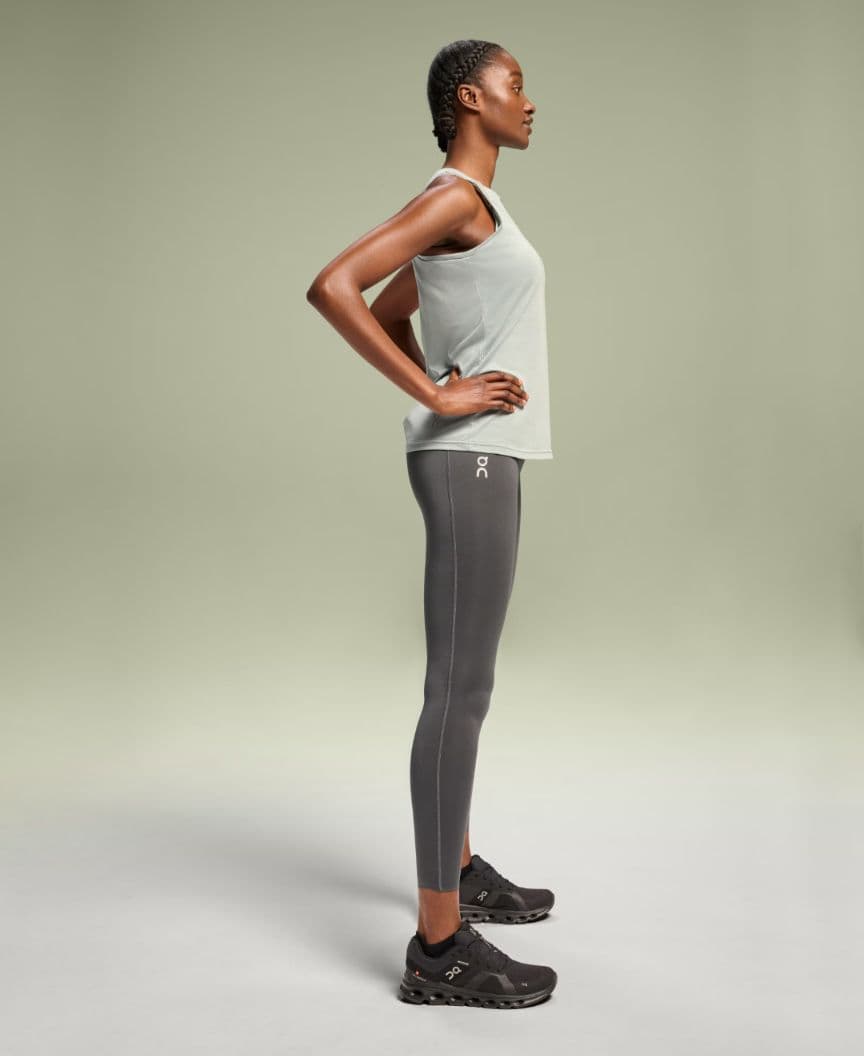 on オン Core Tights コアタイツ シャドー グレー レディースM