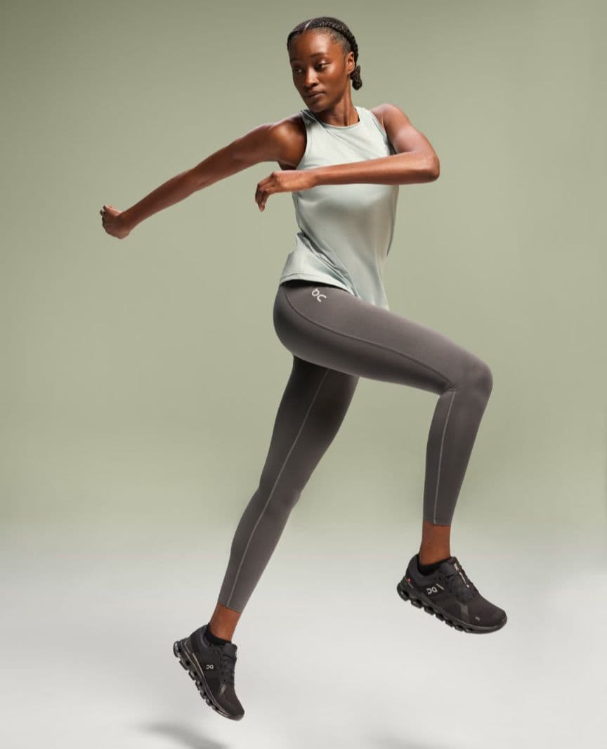 on オン Core Tights コアタイツ シャドー グレー レディースM