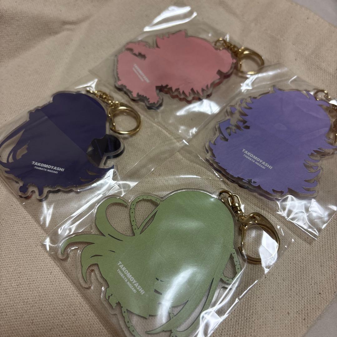 FGO アビゲイル エルキドゥ マーリン野崎つばた アクリルキーホルダー 4点