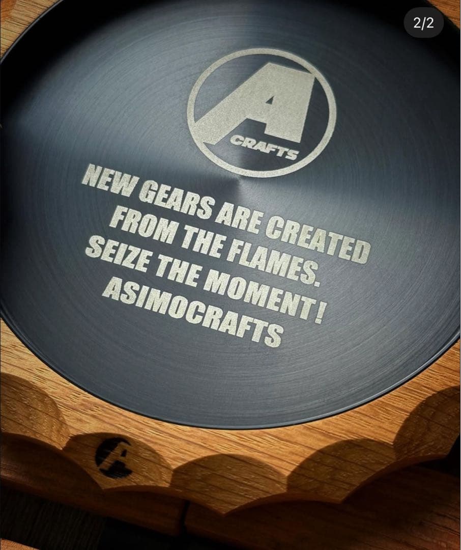 【新品未使用品】asimocrafts アシモクラフツ A_tray90