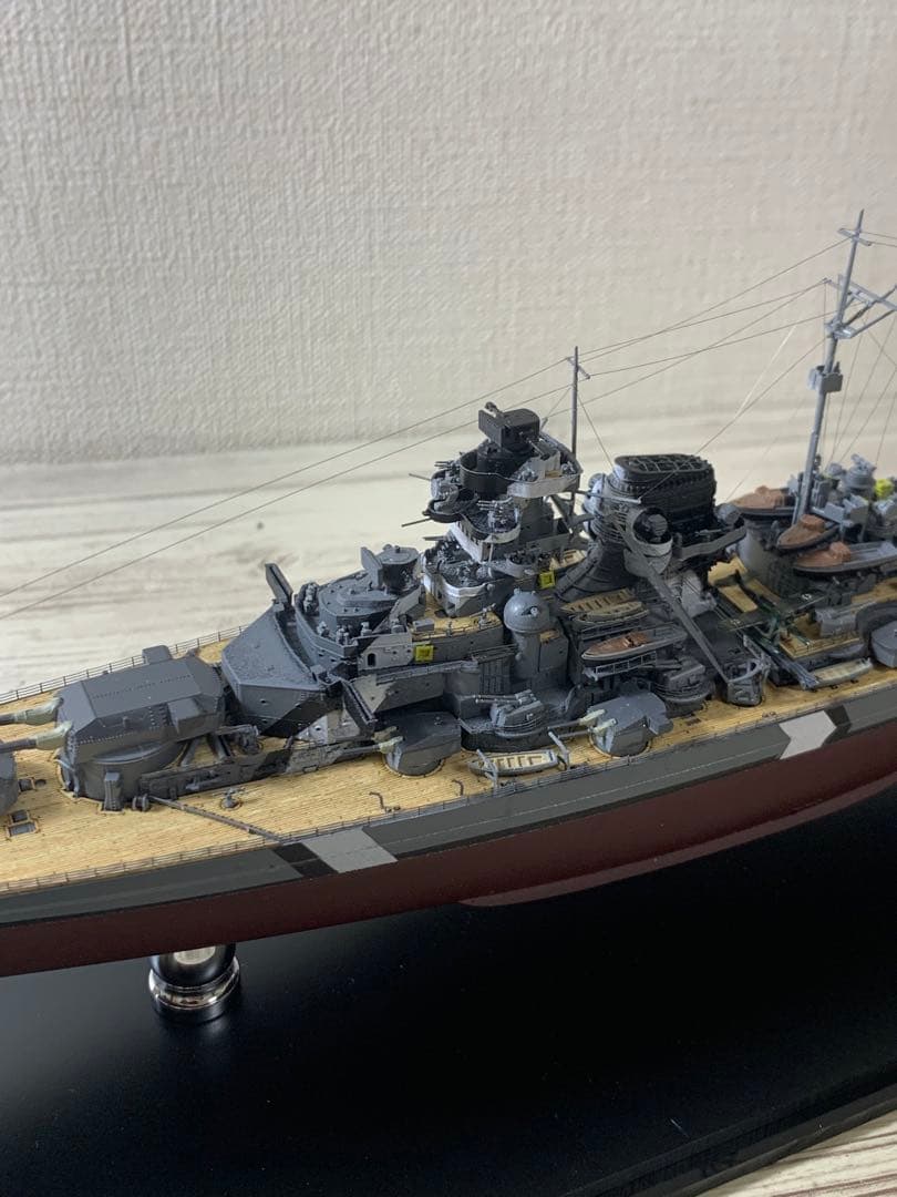 フライホーク1/700ドイツ戦艦ビスマルク　完成品
