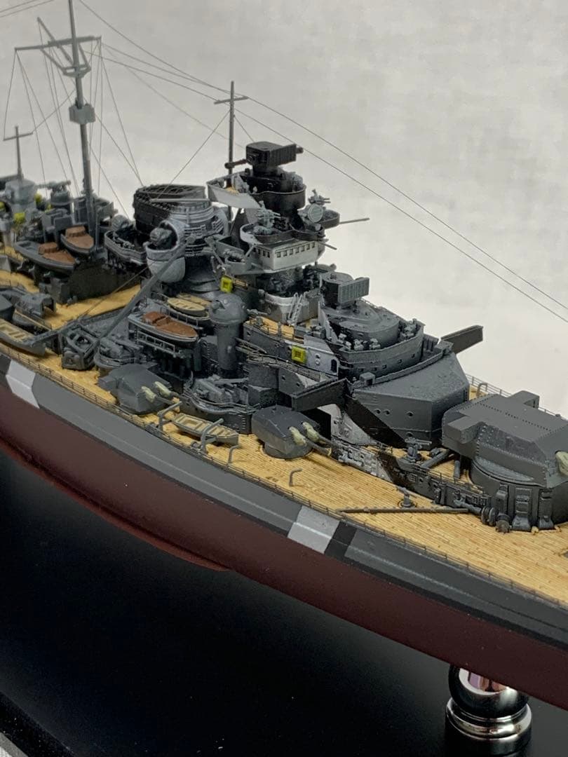 フライホーク1/700ドイツ戦艦ビスマルク　完成品