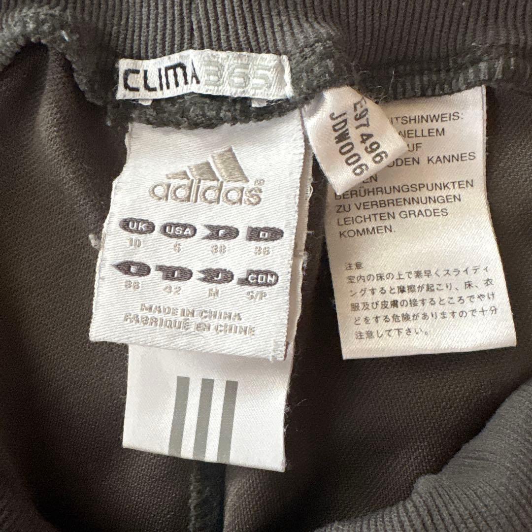 00s adidas フレアパンツ グレー/ピンク