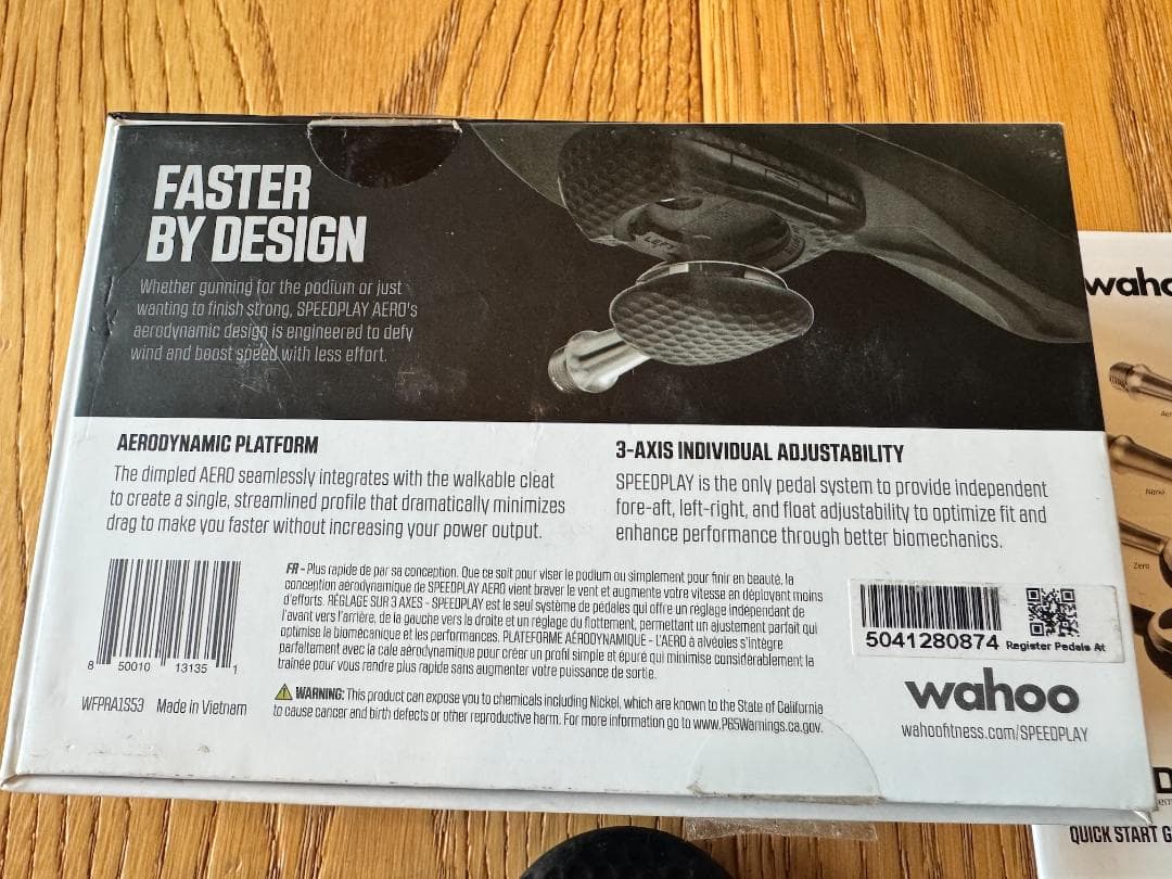Wahoo Speedplay Aero ワフー　スピードプレイ　エアロ