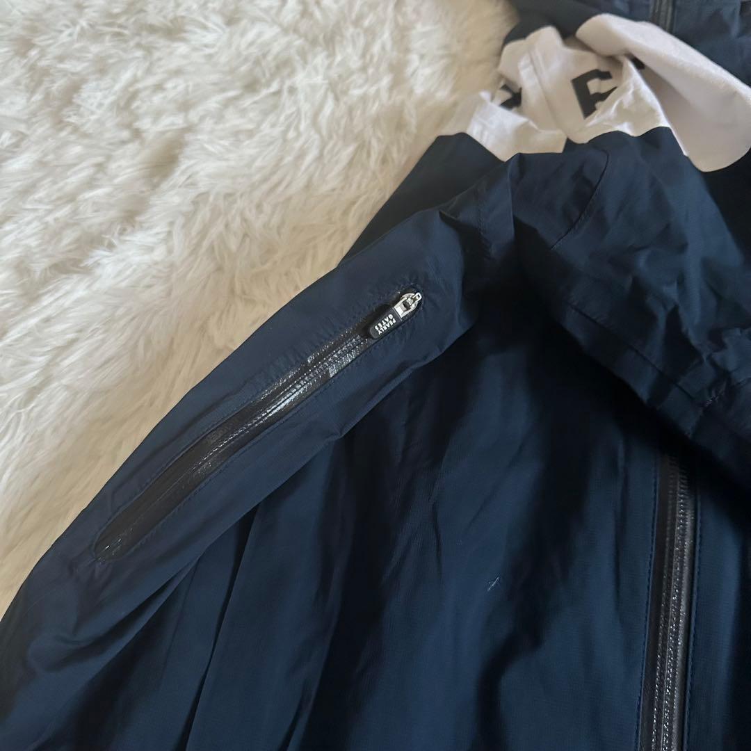 【美品】定価4.4万 PEARLY GATES レインウェア ネイビー