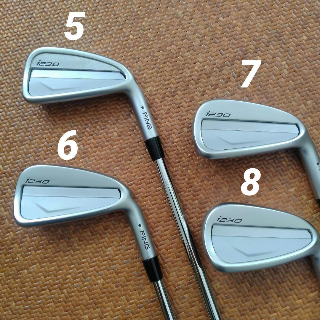 ◆PING i230◆5〜PW.UW◆KBS TOUR 110R