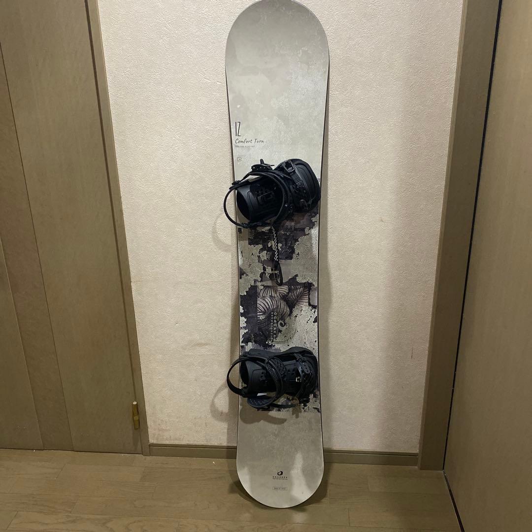 オガサカ　スノーボード CT-IZ 22-23モデル ユニオン　ビンディング