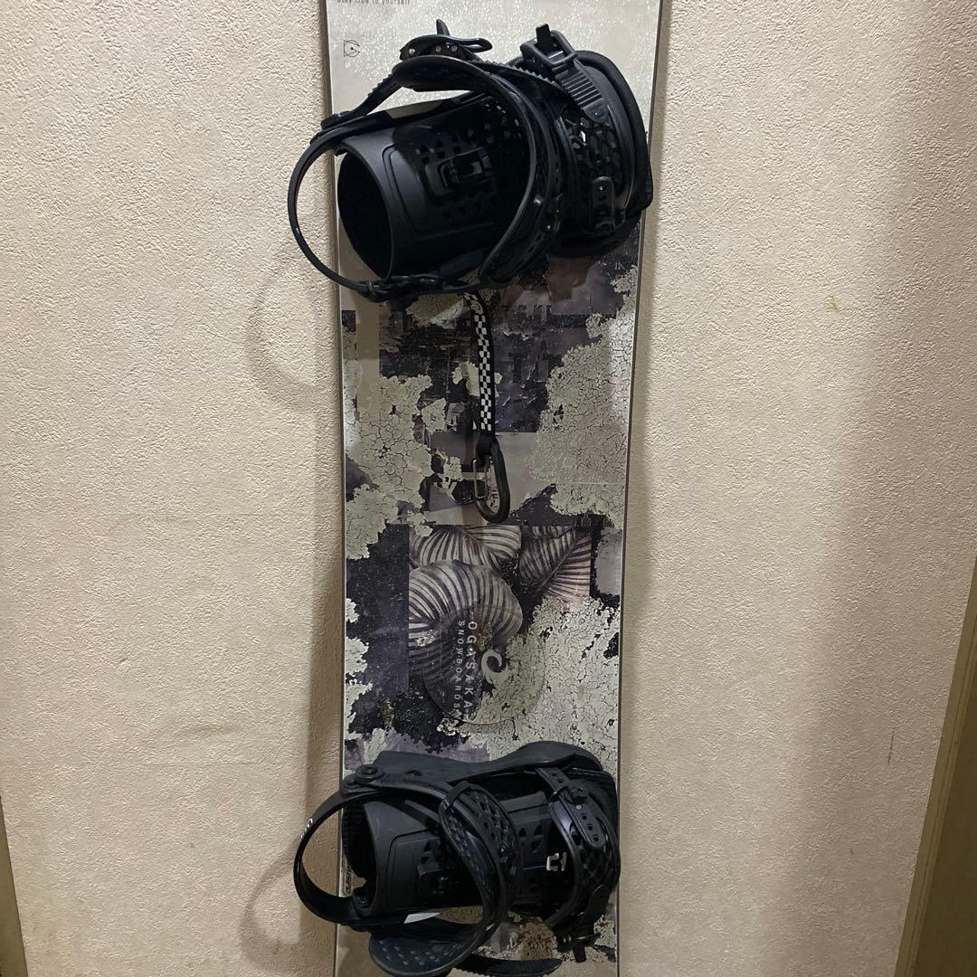 オガサカ　スノーボード CT-IZ 22-23モデル ユニオン　ビンディング