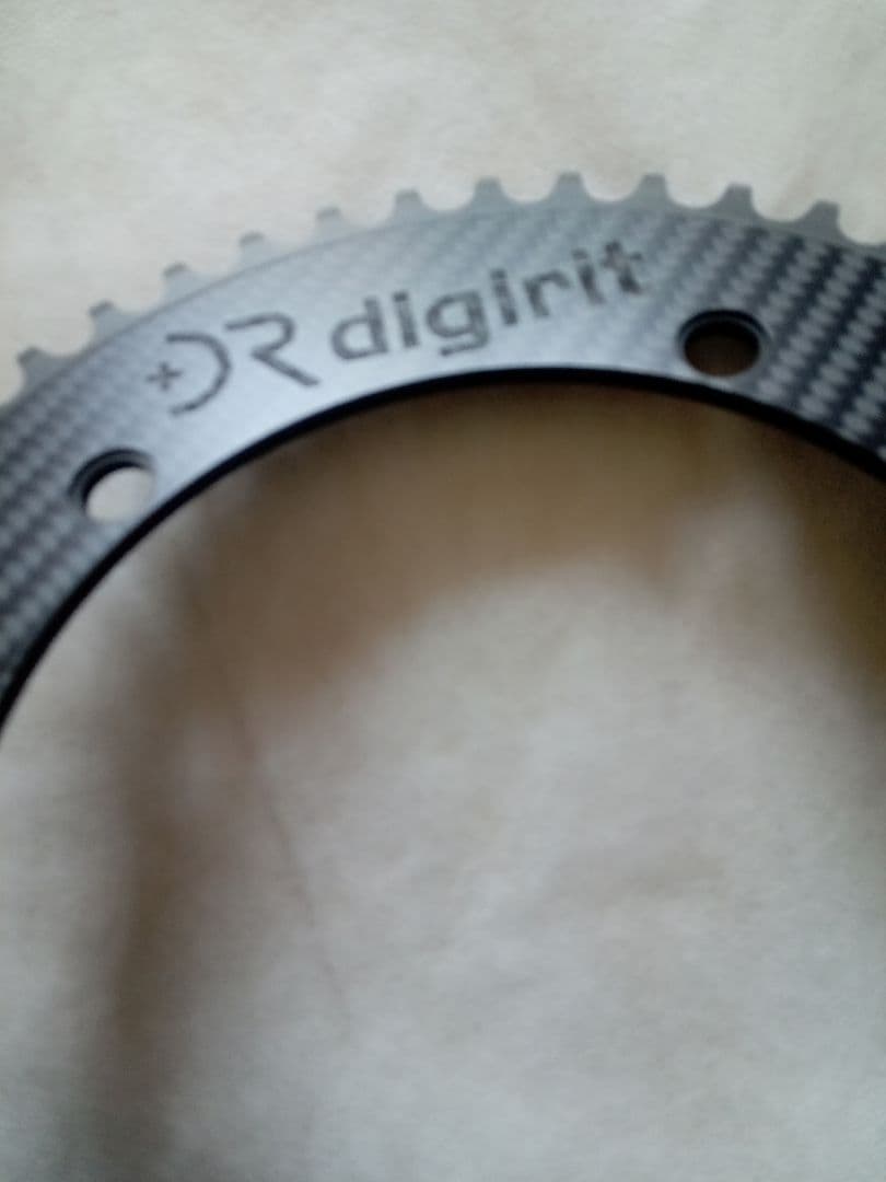 Digirit(ディジリット) カーボンチェーンリング 50t