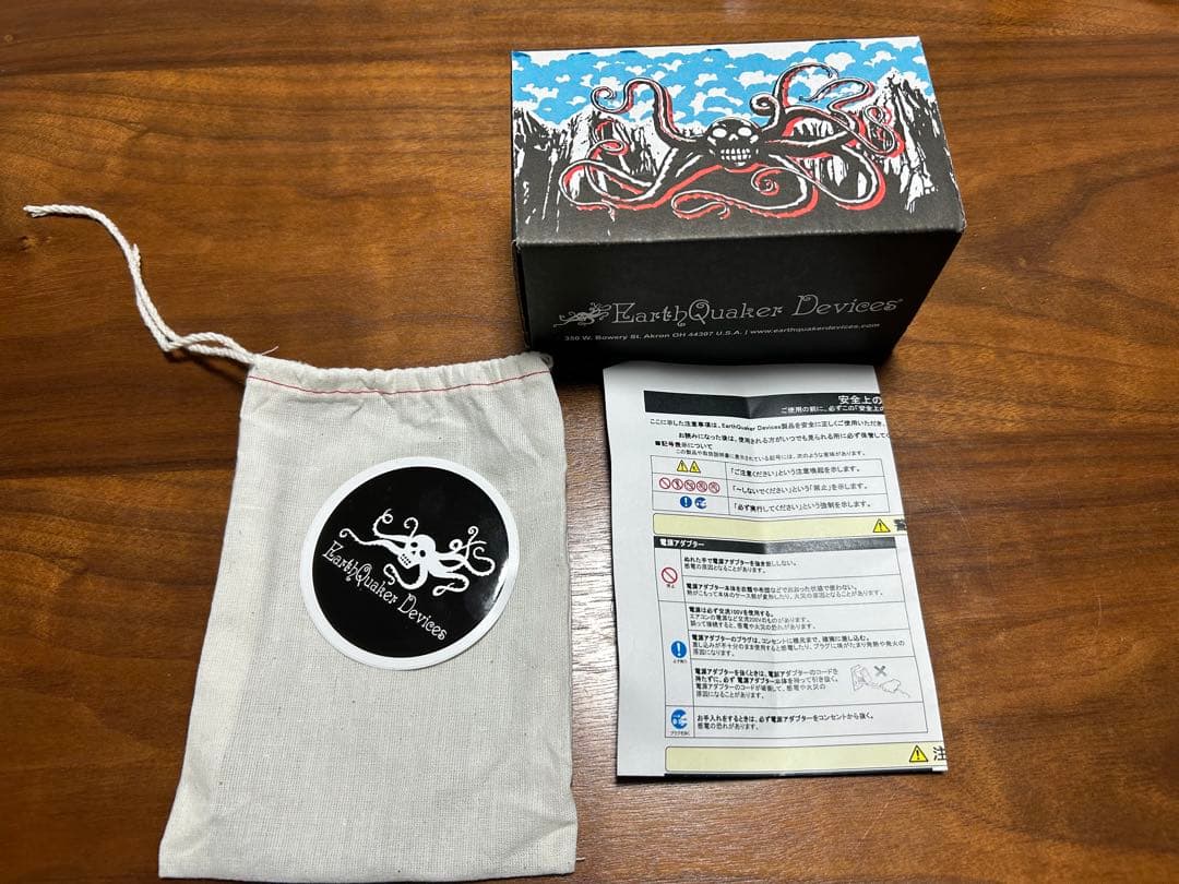新品未使用 EarthQuaker Devices DTF 箱/付属品付き