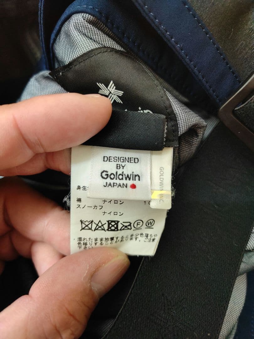 goldwin ビブ スキーウェア G31920 goretexパンツ ゴア