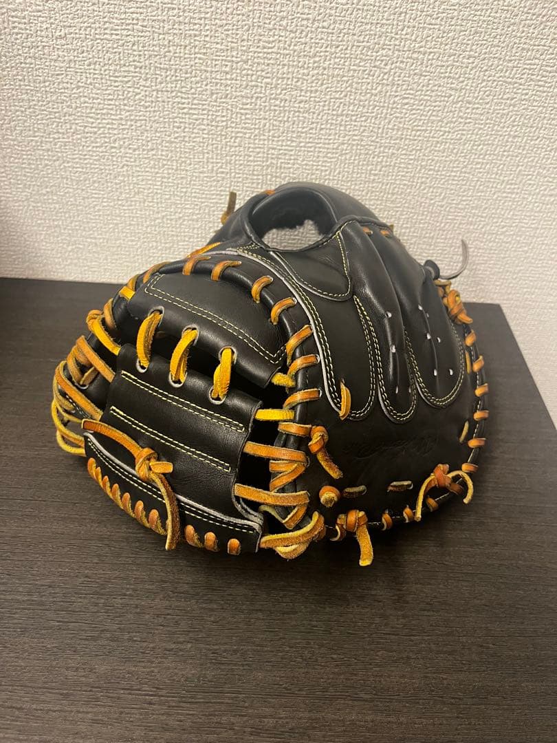 MIZUNOpro キャッチャーミット SAKEBI黒・黄色