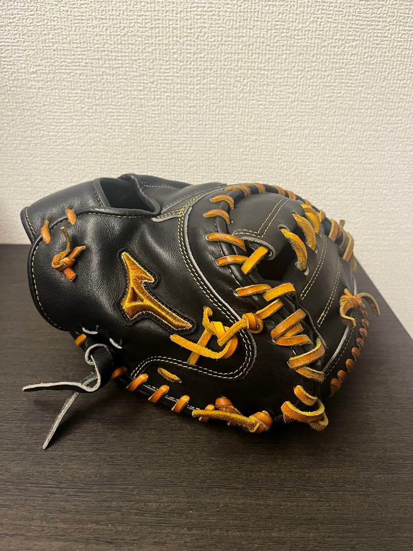 MIZUNOpro キャッチャーミット SAKEBI黒・黄色