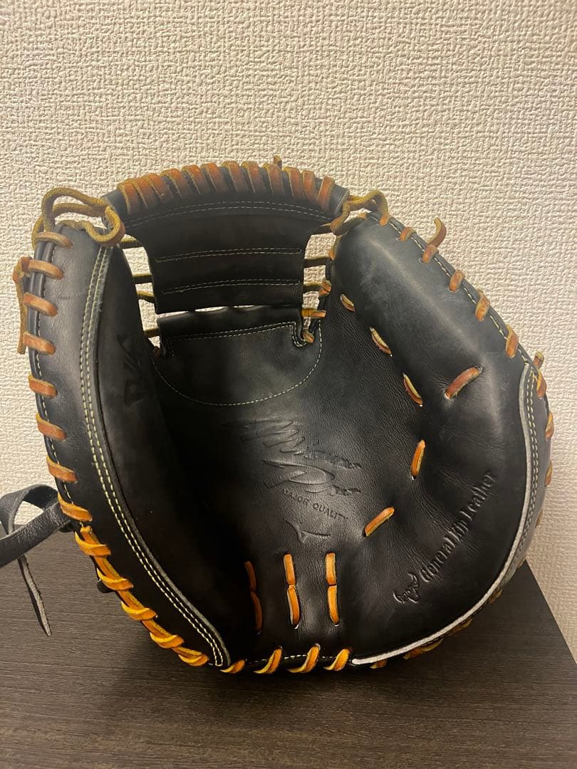 MIZUNOpro キャッチャーミット SAKEBI黒・黄色