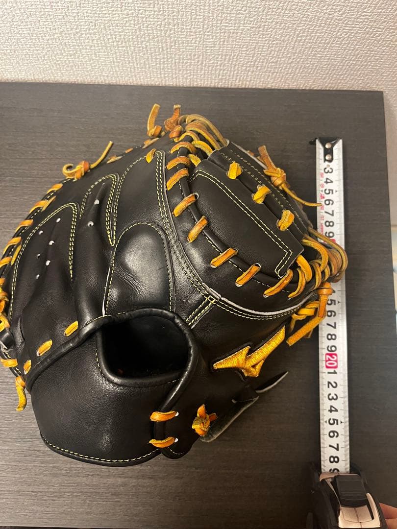 MIZUNOpro キャッチャーミット SAKEBI黒・黄色