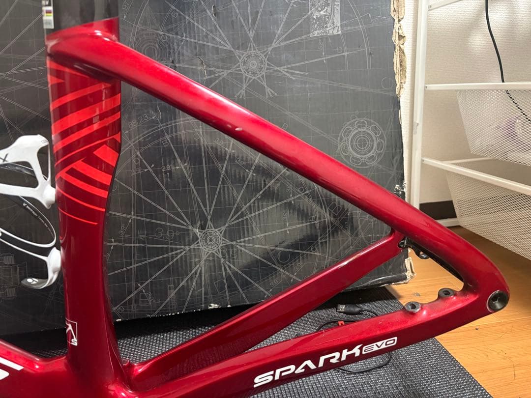 PARDUS SPARK EVO カーボンフレームセット