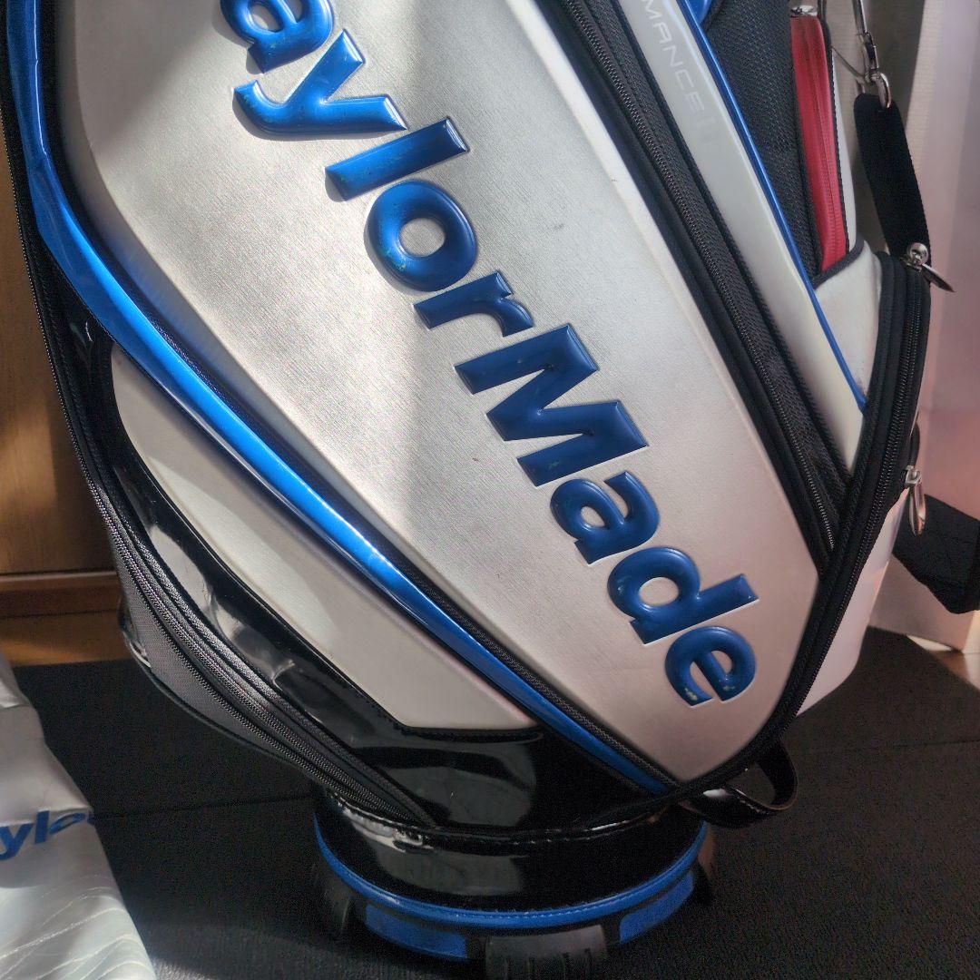 TaylorMade キャディバッグ ホワイト/ブルー