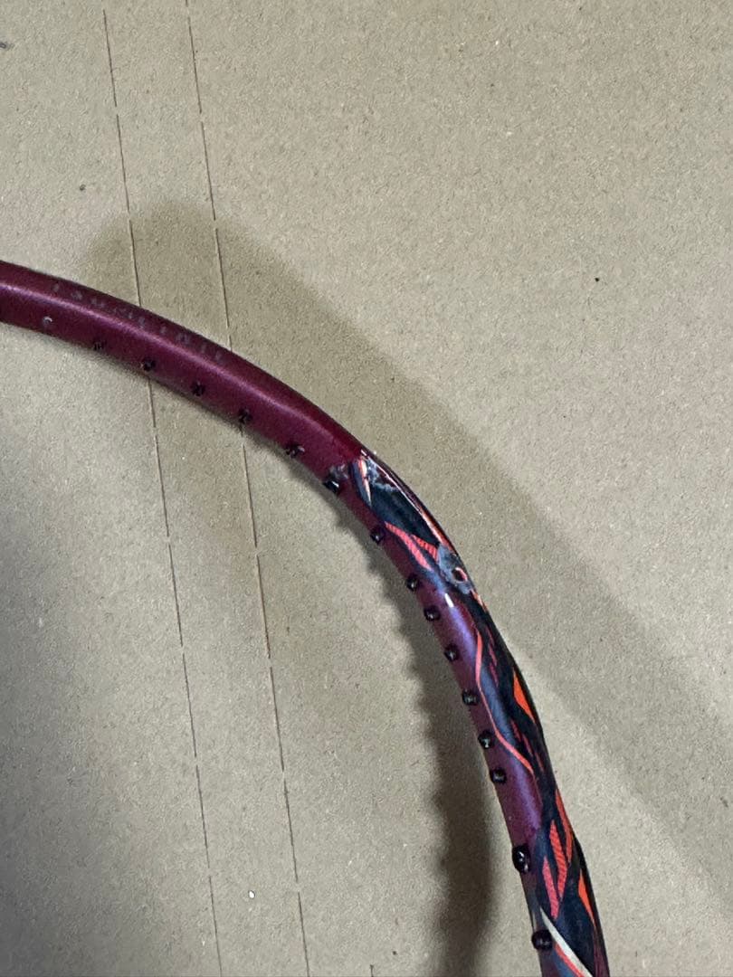バドミントンラケット2本セット　ジャンク品