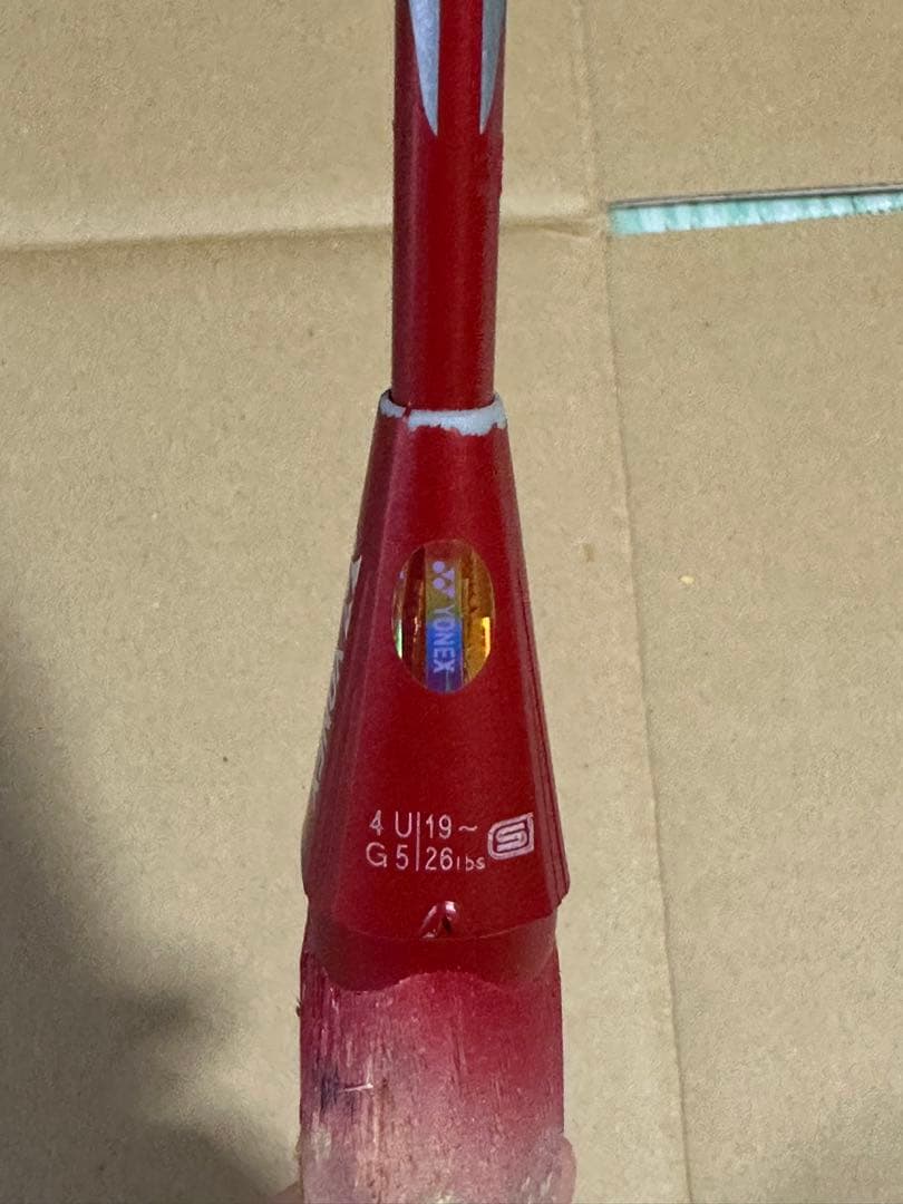 バドミントンラケット2本セット　ジャンク品