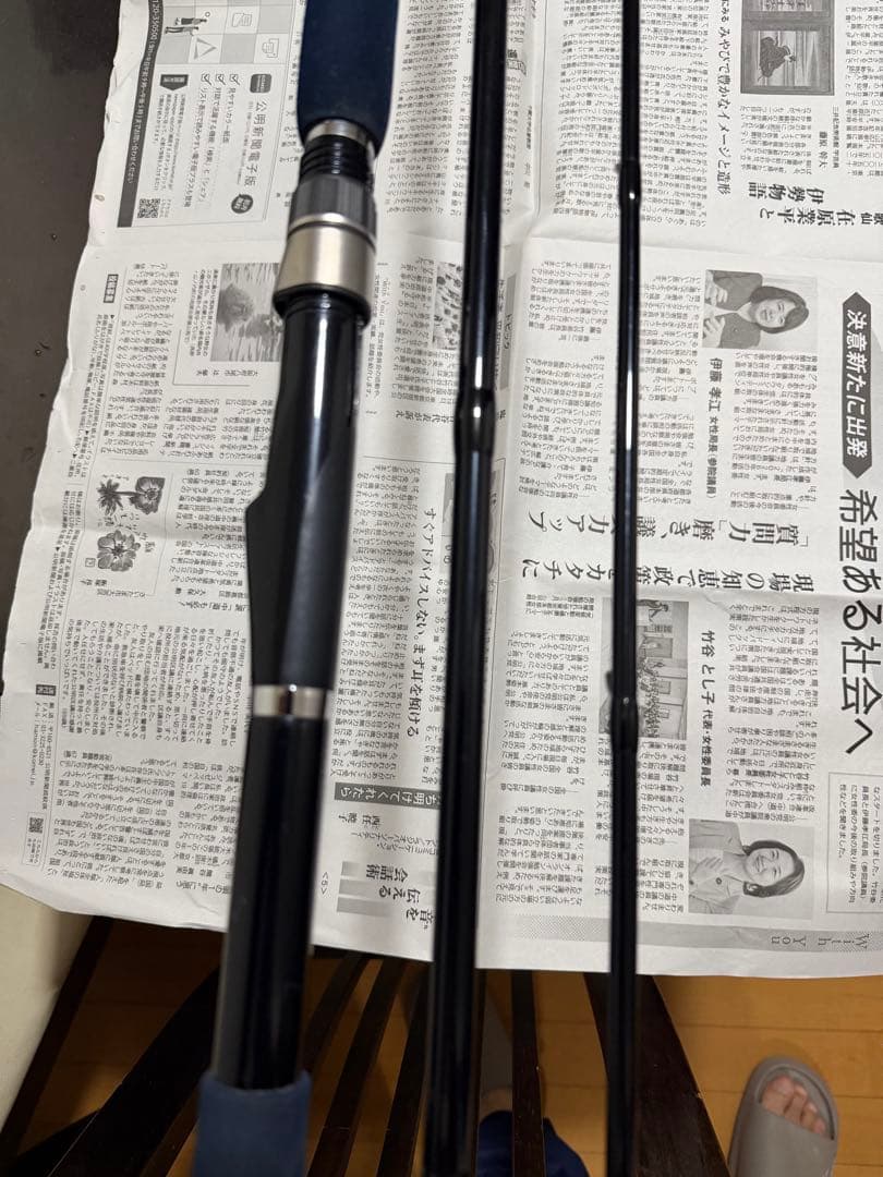 早稲田手渡可　シマノ SHIMANO 船竿 2本セット