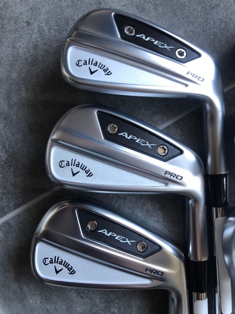●ほぼ新品　極上●キャロウェイ Apex Pro Forged アイアン 6本