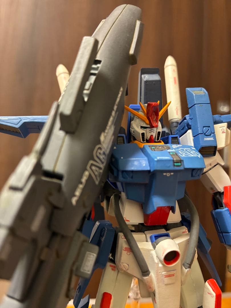 全塗装改修　HG ZZガンダム　FA仕様