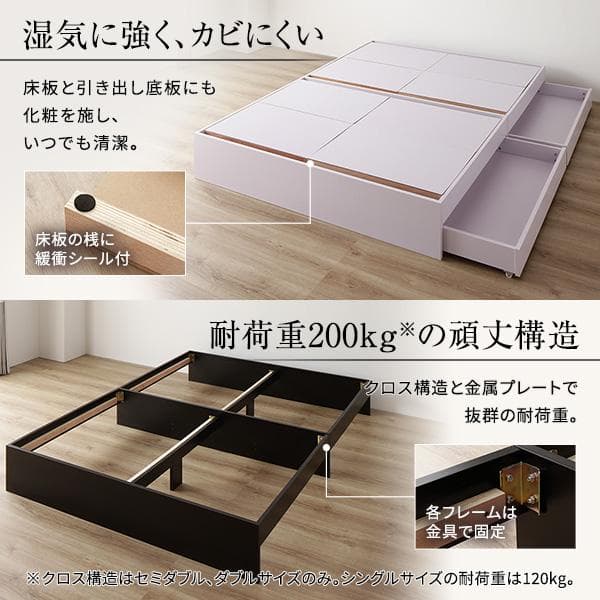 ベッド ホワイト シングル ベッドフレームのみds-2333065