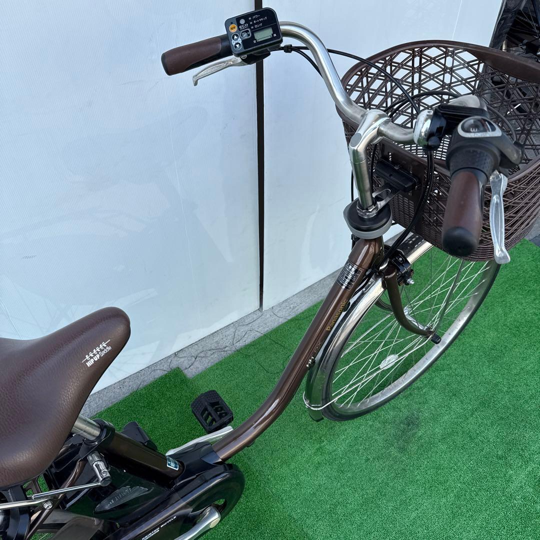 Panasonicパナソニック電動アシスト自転車26インチブラウン